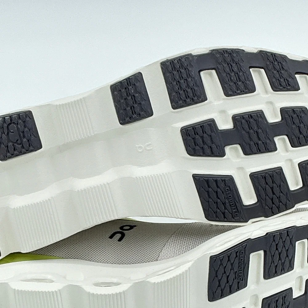 On Running Cloudstratus 3 Womens Size 10 White Lime Road Shoes NEW Sneakers $179